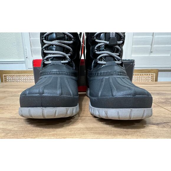 Storm By Cougar Cardiff Winter Black Boots Size 8 NIB Textile Upper Waterproof - Picture 7 of 15